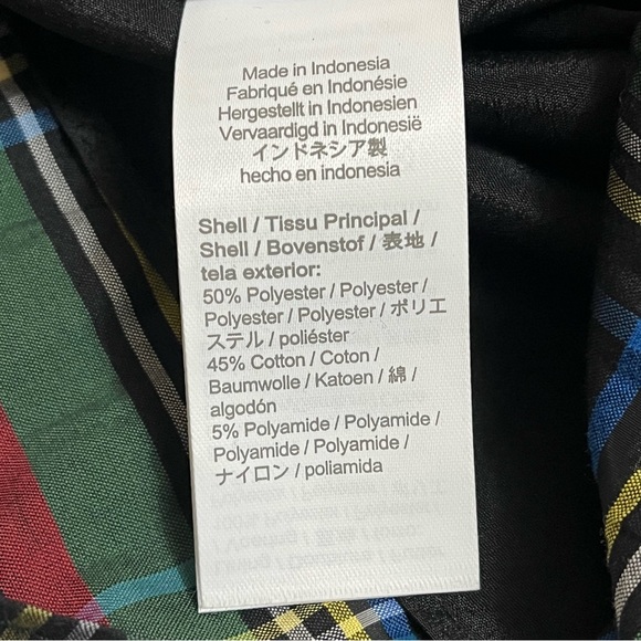 J CREW Puffed Sleeve Plaid Mini Dress Stewart Tartan Pockets Holiday Size 8 - Picture 11 of 14